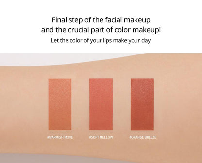 [3CE] SOFT MATTE LIPSTICK #WARMISH MOVE