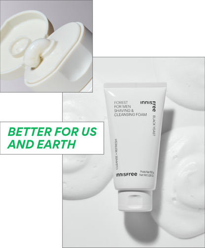 [Innisfree] Forest For Men Shaving Cleansing Foam 150g