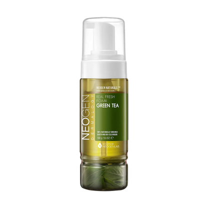 [NeoGen] DERMALOGY REAL FRESH FOAM CLEANSER GREEN TEA 160G