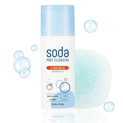 [HolikaHolika] Soda Pore Cleansing O2 Bubble Mask 100ml