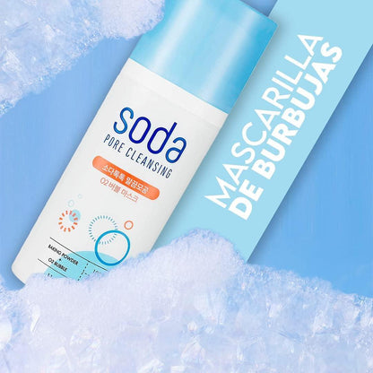 [HolikaHolika] Soda Pore Cleansing O2 Bubble Mask 100ml