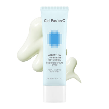 [CellFusionC] 1+1 Aquatica UV Defense Sunscreen OTC 50ml+50ml