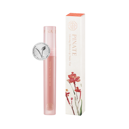 [Pinate] Glowing Bloom Lip Stain - 02 Neutral Coral