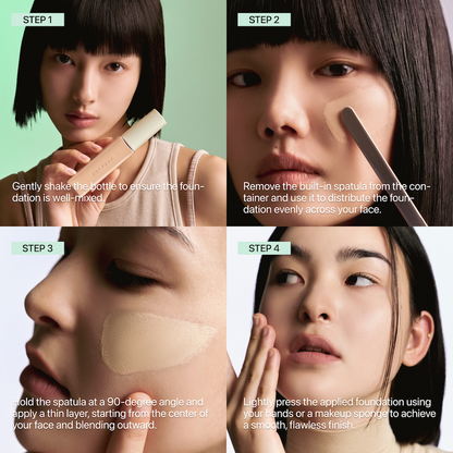 [ENTROPY] Organza Fit Spatula Foundation