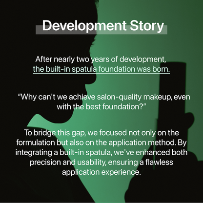 [ENTROPY] Organza Fit Spatula Foundation