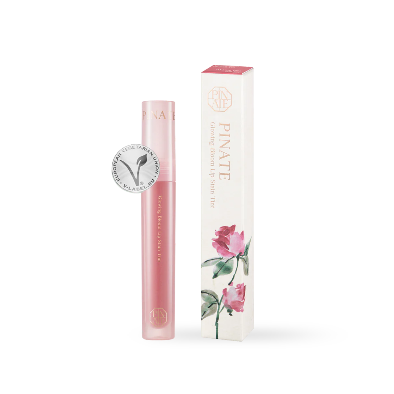 [Pinate] Glowing Bloom Lip Stain - 03 Lush Pink