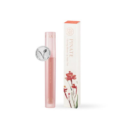 [Pinate] Glowing Bloom Lip Stain - 02 Neutral Coral